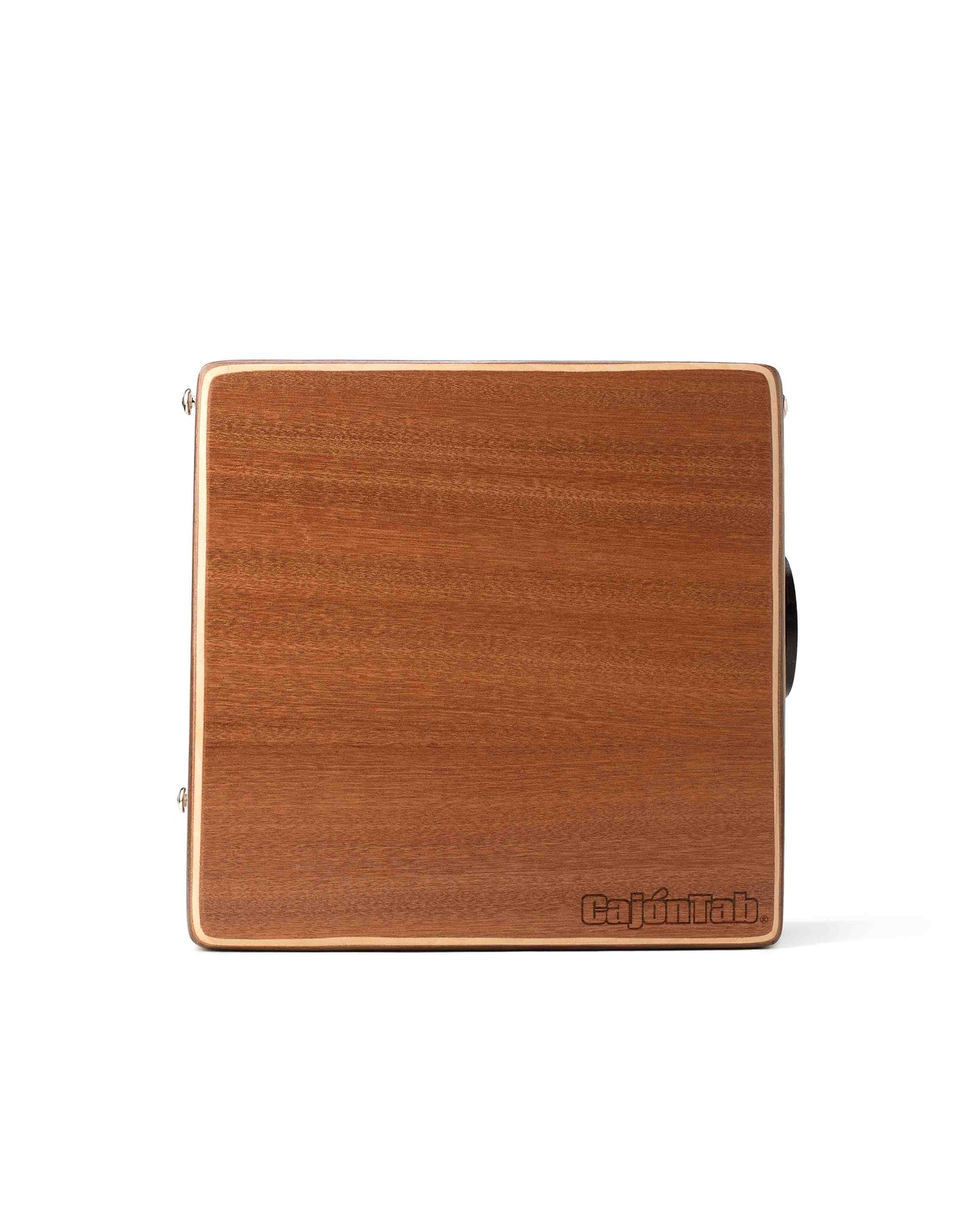 CajonTab Pro Series de 12" - Nogal con franja de ébano y corazón morado