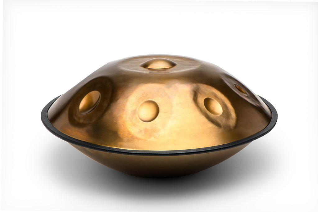 Handpan d'acer Equinox de 9 notes - coureHandpan d'acer Equinox de 9 notes - coure  