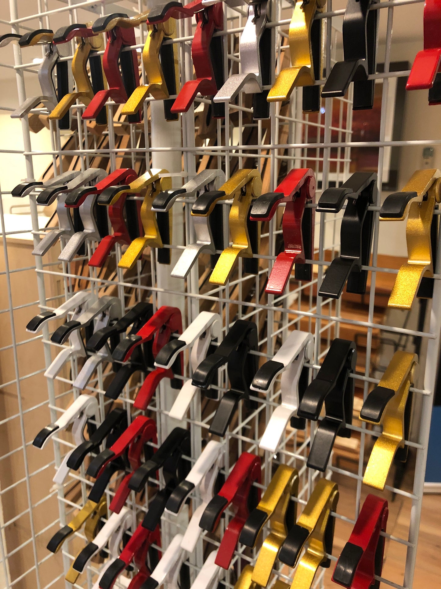 Cejilla de guitarra - aluminio