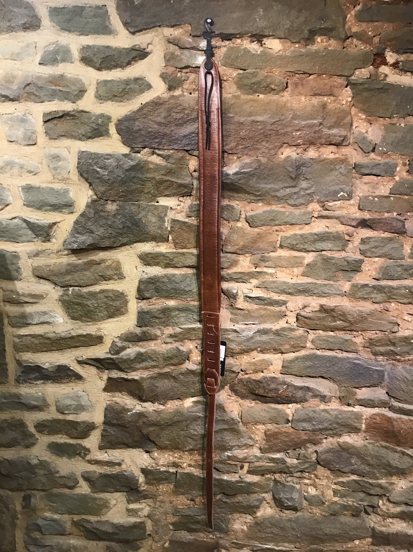 Perri's Leathers Correa de guitarra de cuero para sofá súper suave acolchada de 2,5"