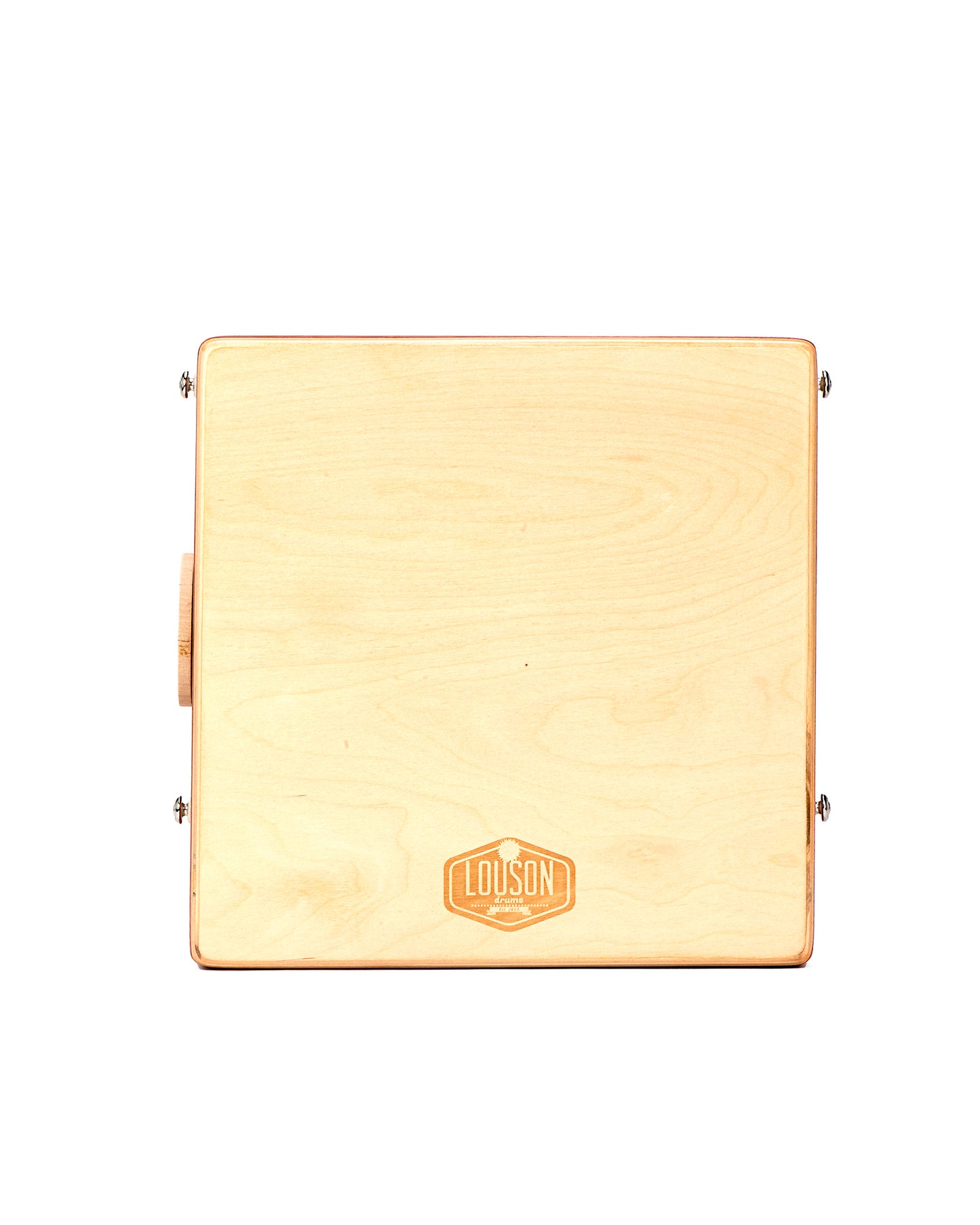 CajonTab® 12" Pro Series- Solid Padauk with padauk snare.