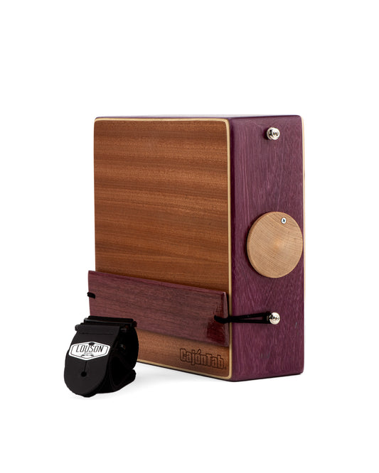 CajonTab 12" Pro Series - Madera maciza Purpleheart con caja