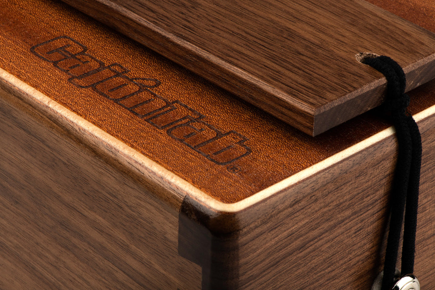 CajonTab® 12" Pro Series - solid walnut with solid walnut snare