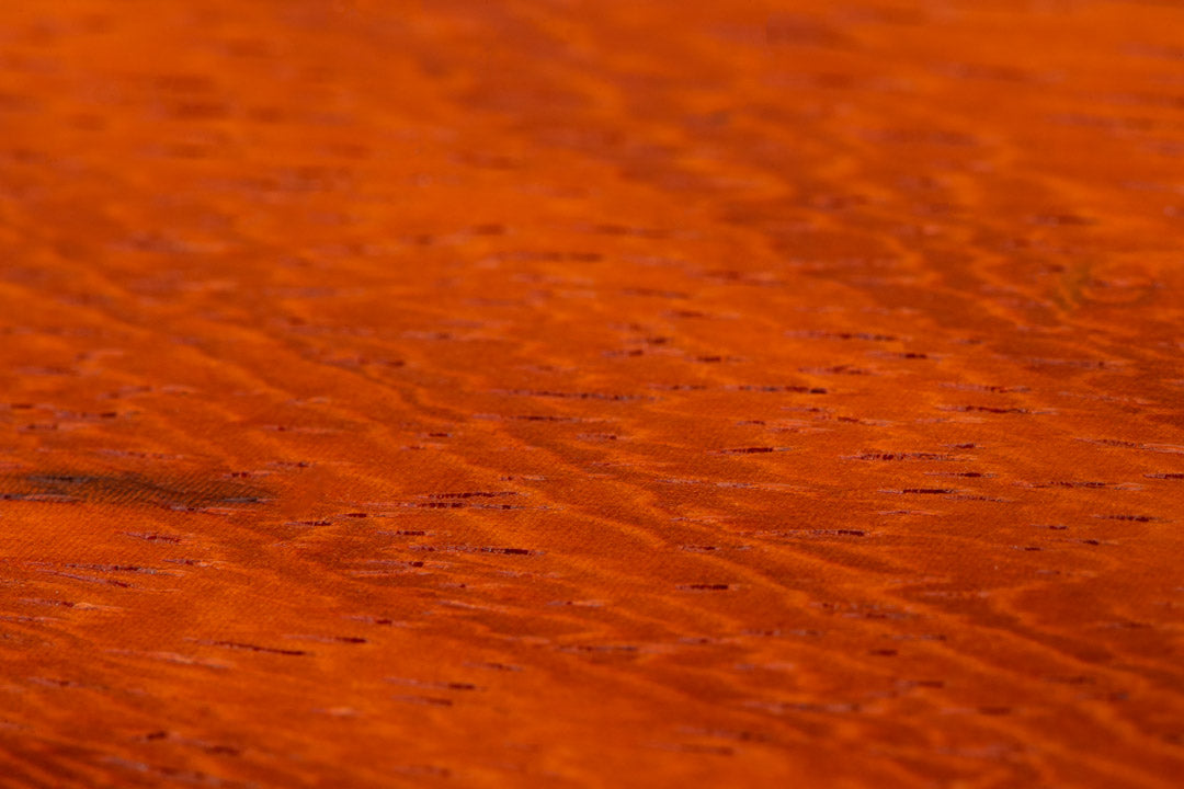 Par de castañuelas con caja Click - padauk macizo