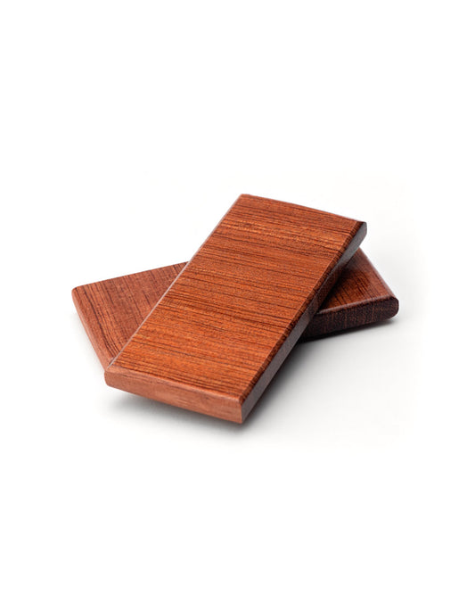 Click snare castanet pair - solid bubinga