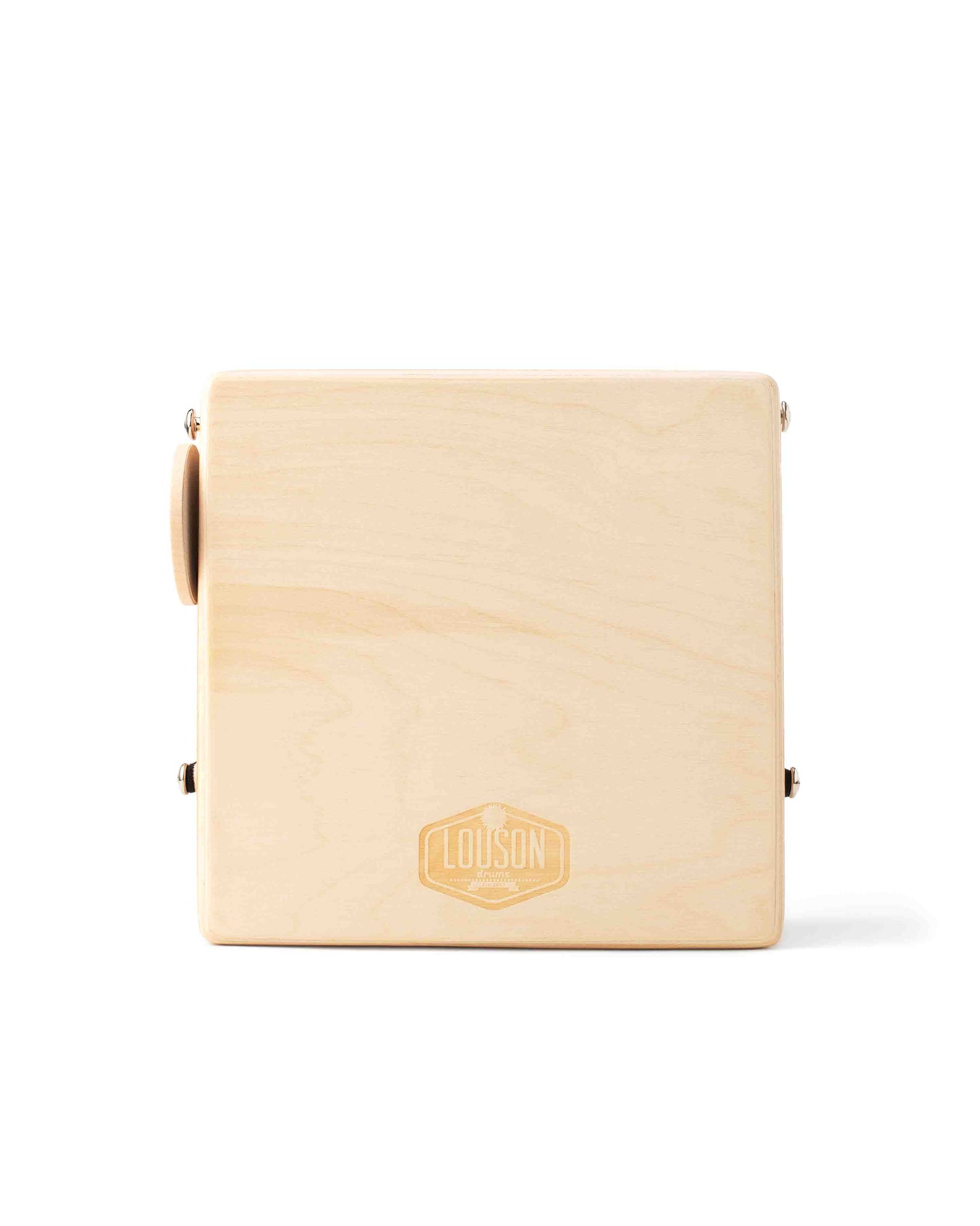 10 inch CajonTab - solid cherry with solid cherry snare