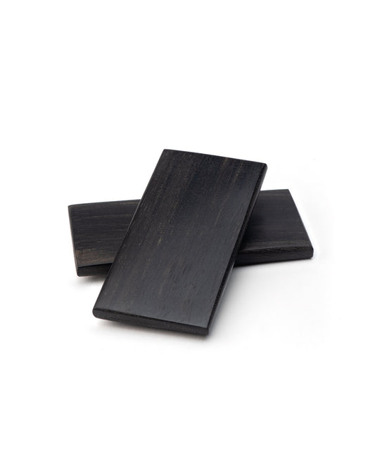 Click snare castanet pair - solid ebony