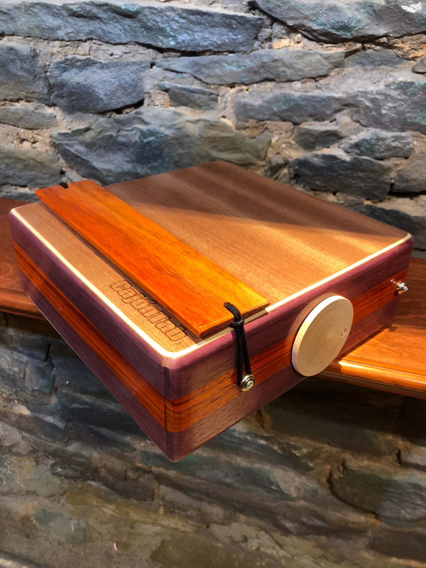 CajonTab Serie Pro de 12” - Corazón Púrpura y Padauk