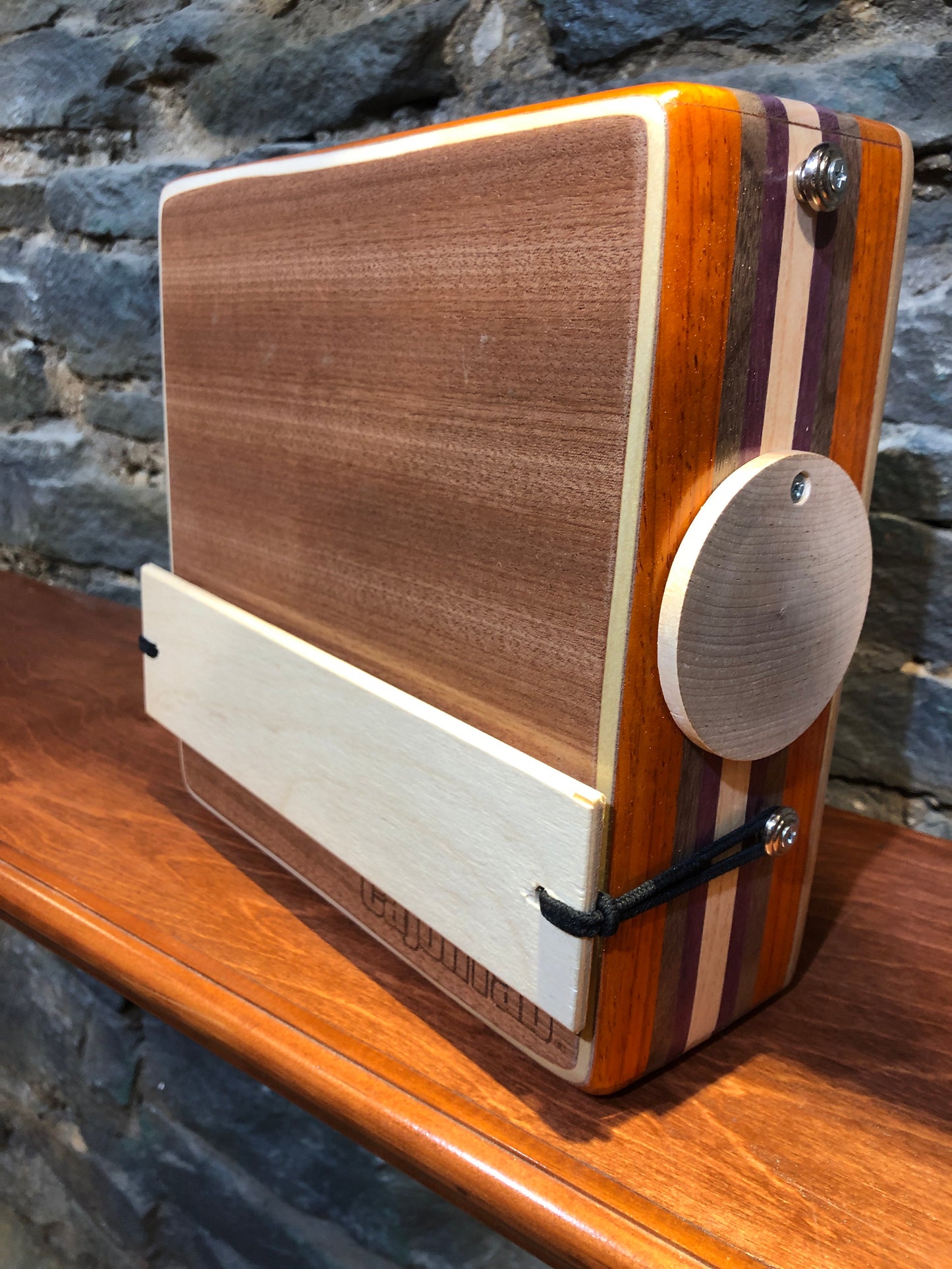 CajonTab Pro Series de 12”: padauk, nogal, corazón morado y álamo temblón