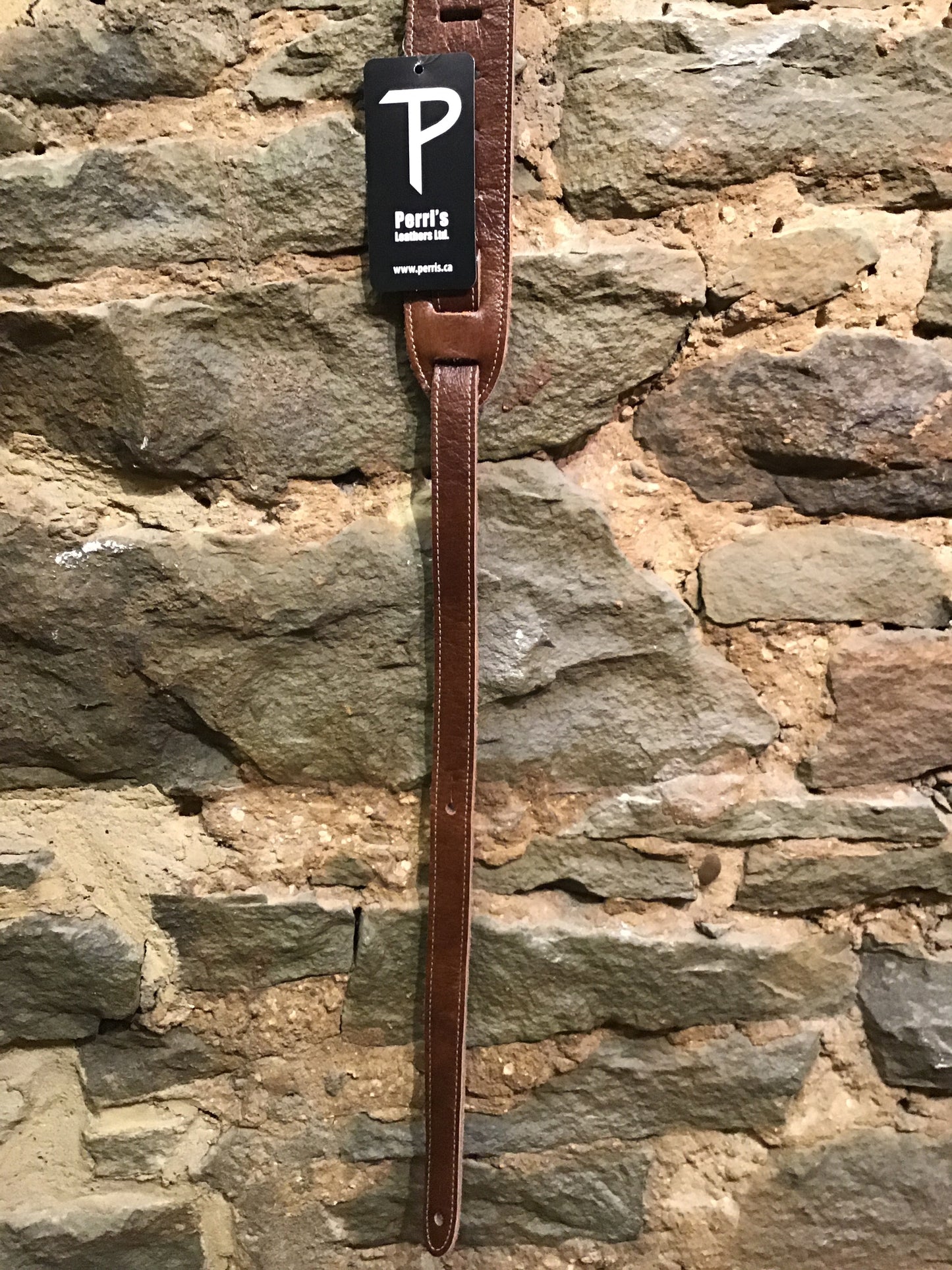 Perri's Leathers Correa de guitarra de cuero para sofá súper suave acolchada de 2,5"