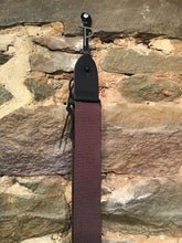 Perri’s Leathers 2” brown basic cotton guitar strap