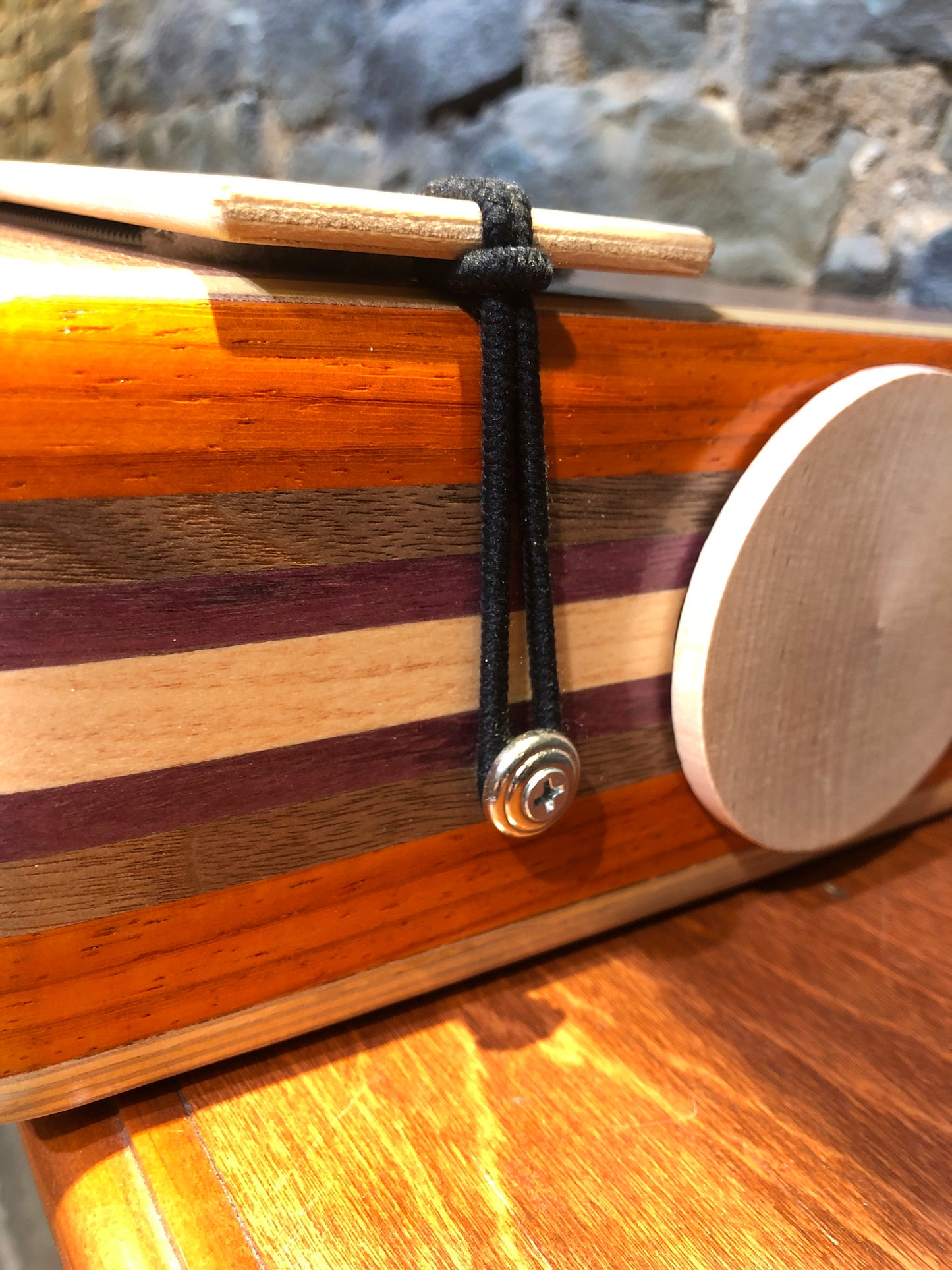 CajonTab Pro Series de 12”: padauk, nogal, corazón morado y álamo temblón