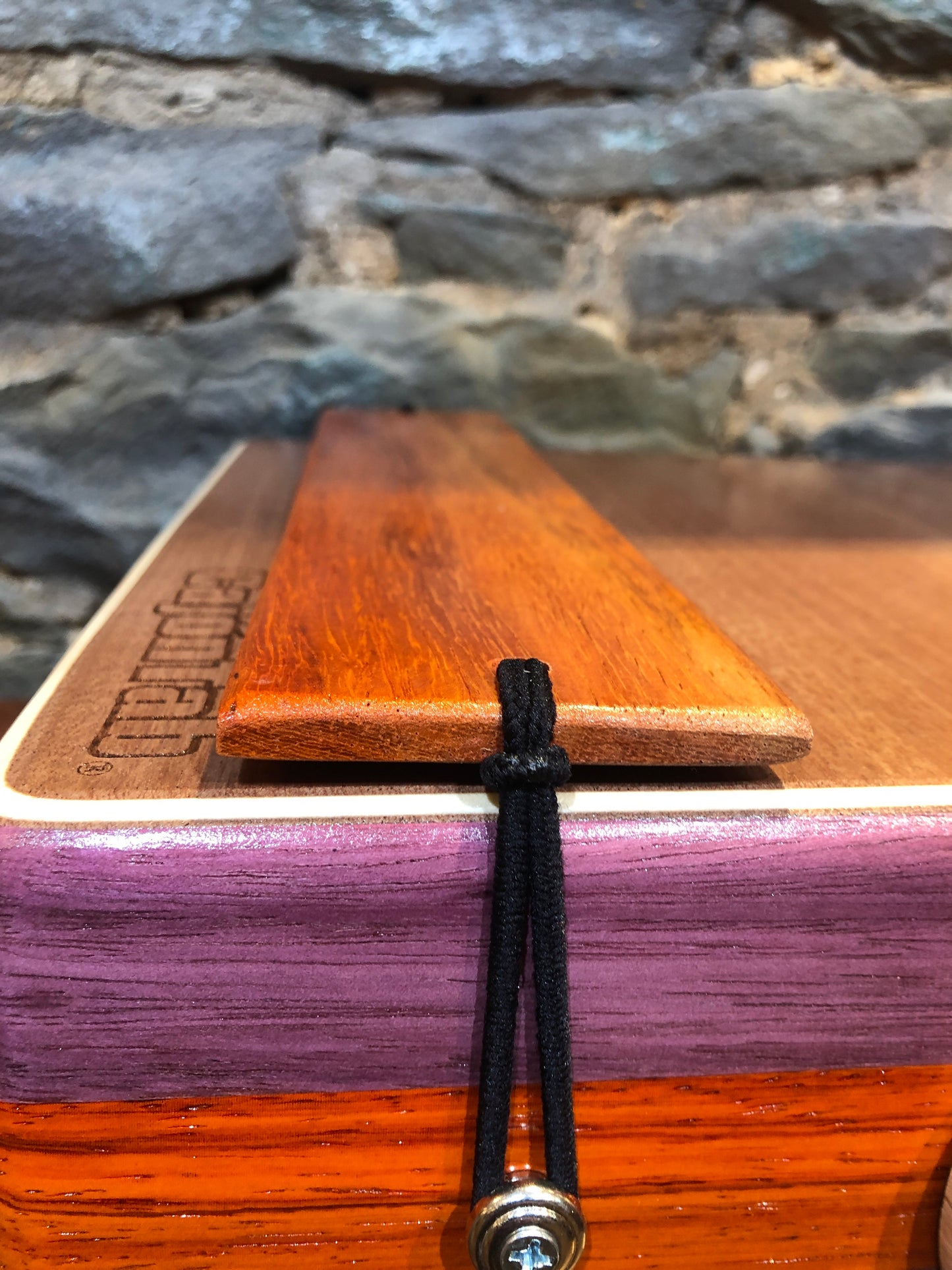 CajonTab Serie Pro de 12” - Corazón Púrpura y Padauk