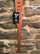 Perri’s Leathers 2.5” soft tan leather guitar strap