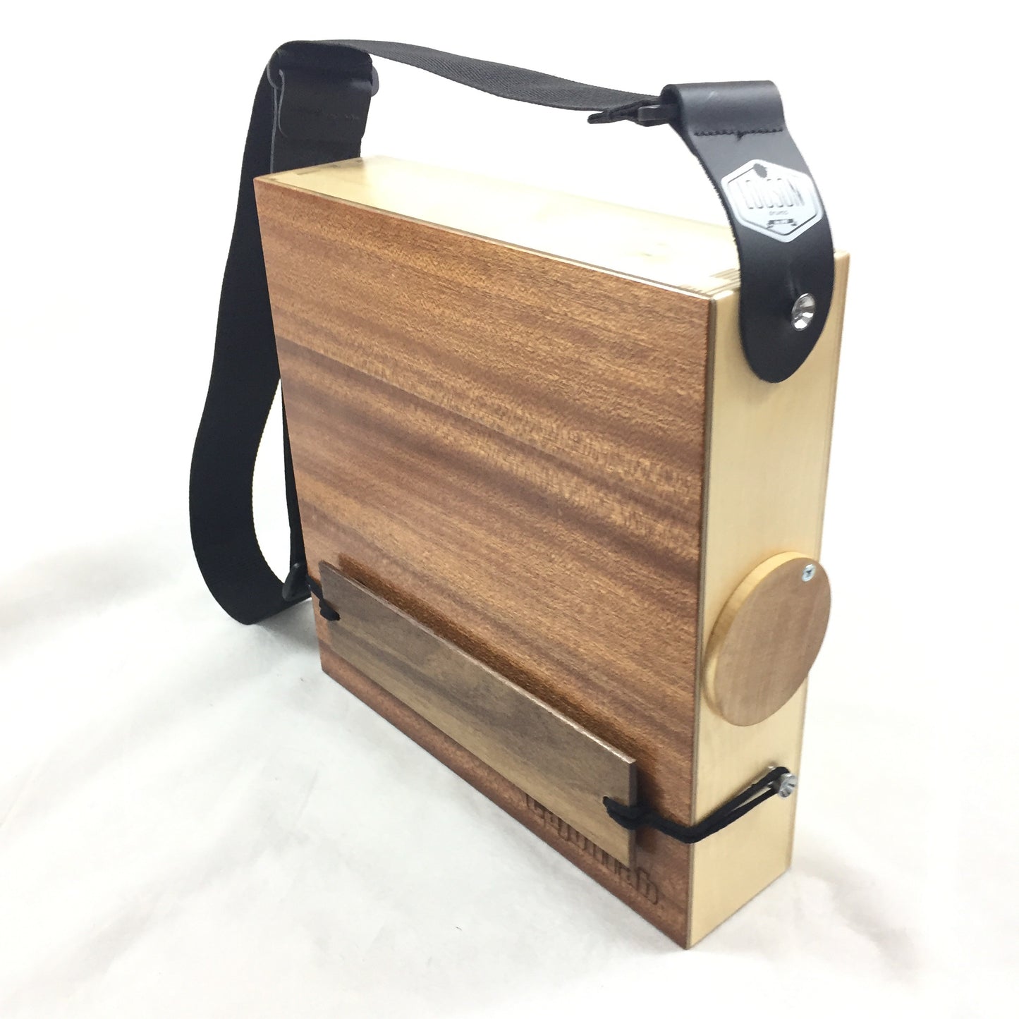 CajonTab® 12" Jumbo con lazo de nogal macizo