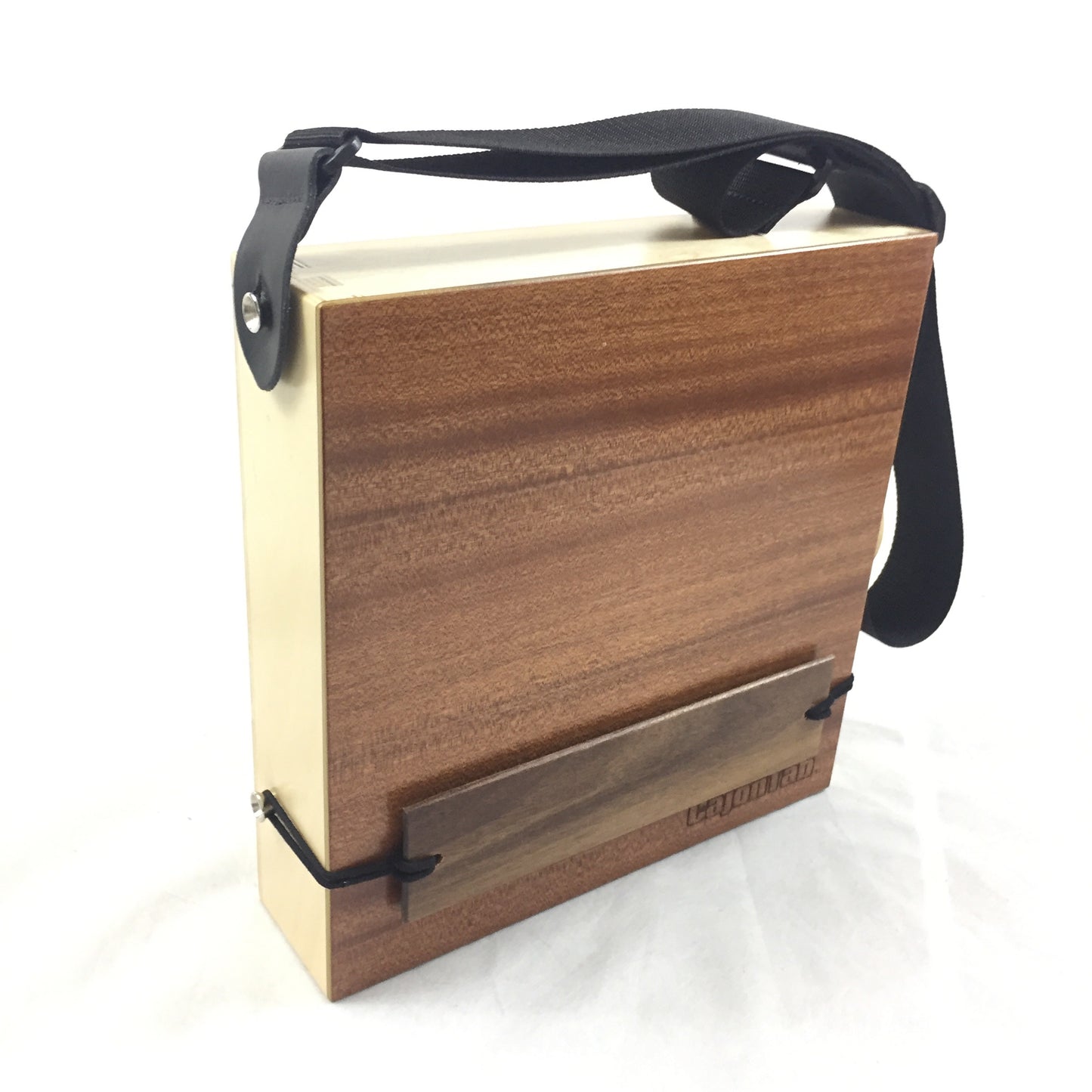 CajonTab® 12" Jumbo con lazo de nogal macizo