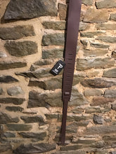 Perri’s Leathers 2.5” brown leather guitar strap