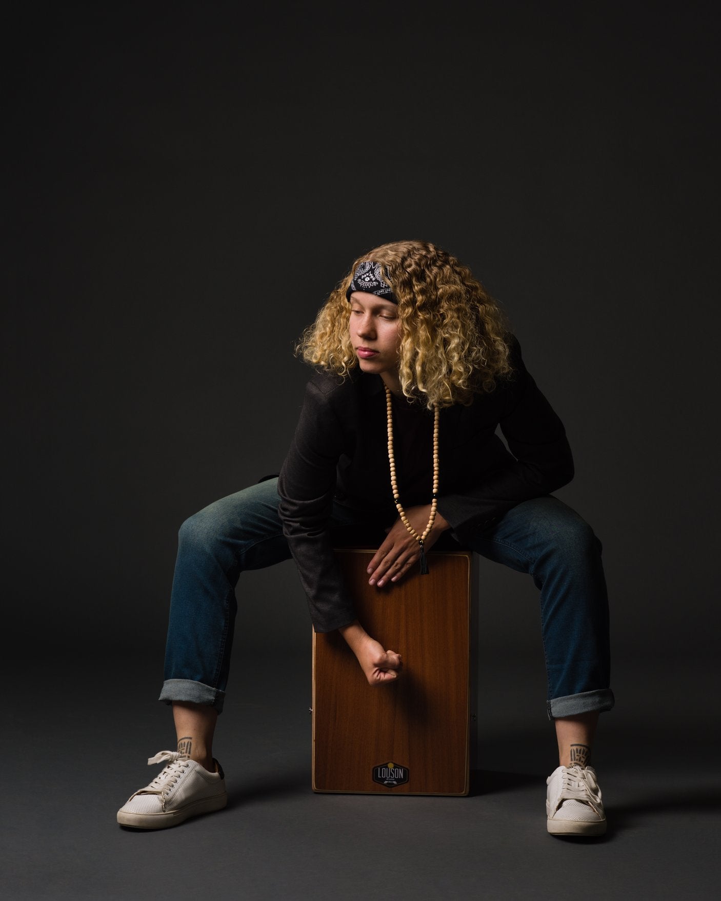 Solid Mahogany Cajon with External Snare